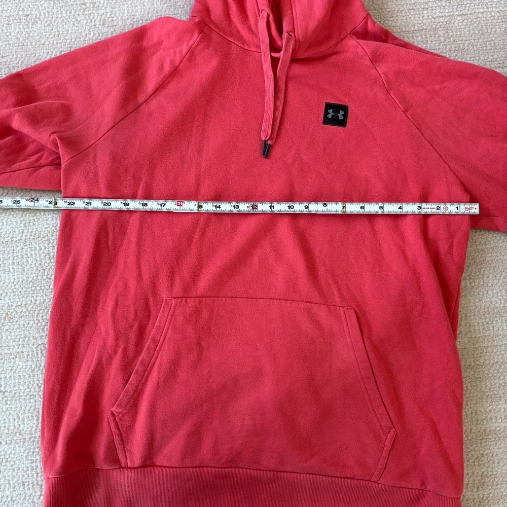 Under Armour Men's Hooded Sweatshirt XL Red - Picture 8 of 9
